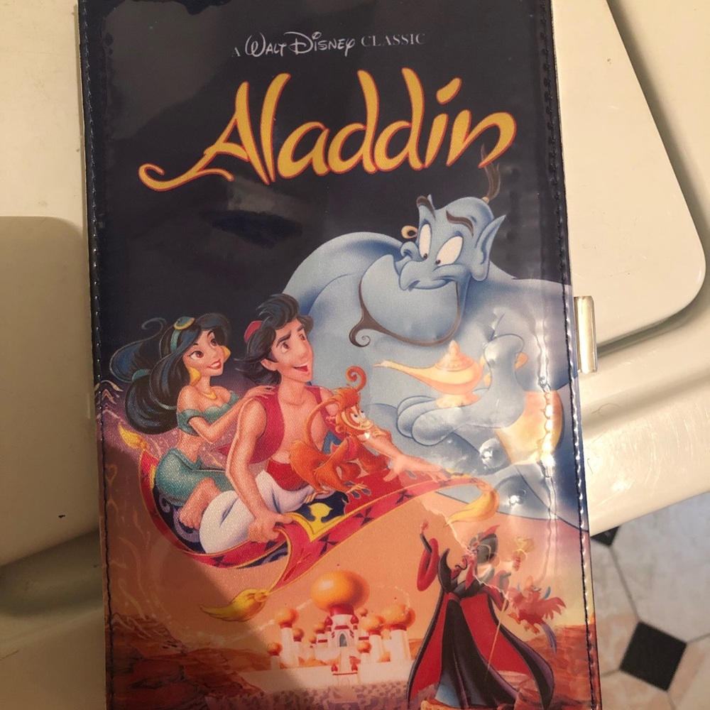 Limited Edition Aladdin VHS Clutch